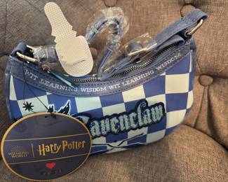 #146 - $50 -Harry Potter Ravenclaw Fred Segal Crossbody bag