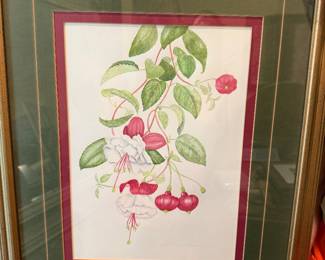 #66 - $48 - Frances H. Booker from Pensacola flowers hanging 23wx19t