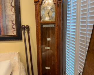 #53 - $ - Howard Miller grandfather clock 18wx11dx84t