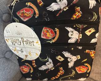 #144 - $36 -Harry Potter passport bag Crossbody soft