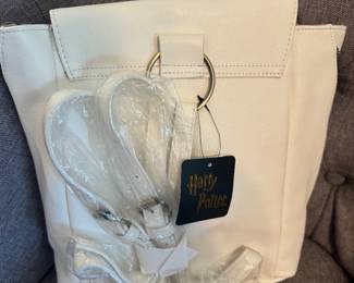 #155 - $26 -Harry Potter Hedwig Hedwig owl mini backpack by Danielle Nicole white