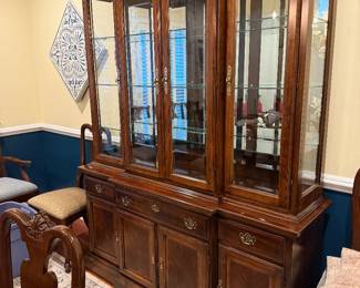 #3 - $500 - American Drew China cabinet 62wx20dx91t