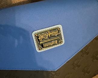 #152 - $48 -Harry Potter Loungefly Ravenclaw varsity chain strape purse