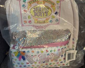 #153 - $48 - Harry Potter Bertie Botts Every Flavour Beans mini backpack