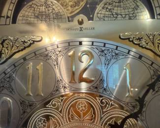 #53 - $ - Howard Miller grandfather clock 18wx11dx84t