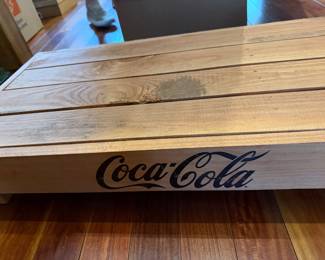 #40 - $44 each - Coca cola bench 32wx16dx6t - 2 available