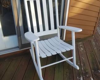 Polywood rocking chair