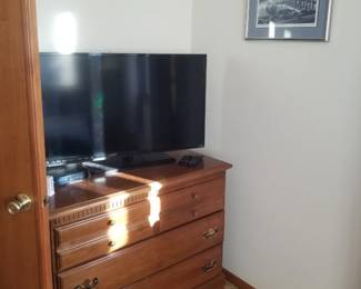 Sturdy dresser; TV