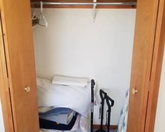 Bedding; walking aids