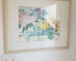 Framed artwork