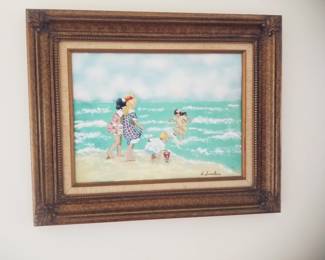 Beach scene