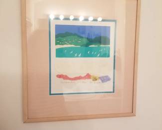 Framed artwork