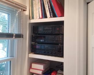 Books; A/V equipment