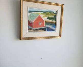 Barn scene