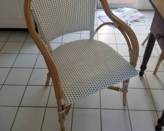 Serena & Lily Riviera rattan dining chair - 6 available
