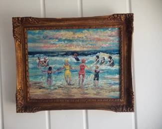 Beach scene