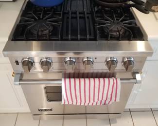 36" Viking range