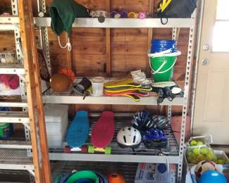 Shelving; household & garage supplies