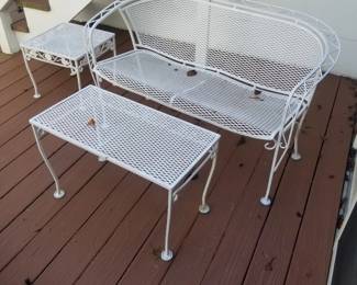 Wrought iron patio furniture