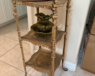 3 level cast iron plant stand