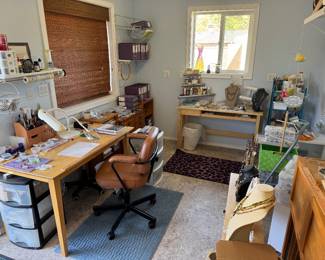 inside the jewelry making studio