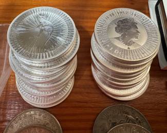 Australian Silver 1 oz rounds - bullion