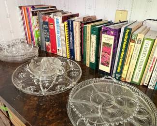 Vintage Kitchenware Collection Glassware, Canisters, and Cookbooks fourth image