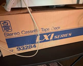 LXI Series Stereo Cassette Tape Deck