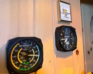 Trintec Aviation Instrument Wall Clocks fifth image