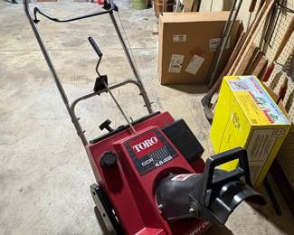 Toro CCR Snow Blower
