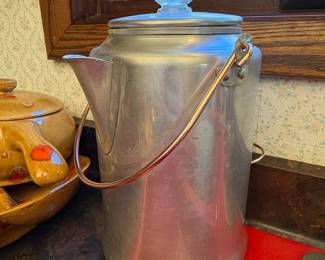 Comet Aluminum Cup Coffee Percolator second image