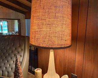 MidCentury Modern Ceramic Table Lamp