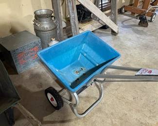 Vintage Red Devil Lawn Spreader third image