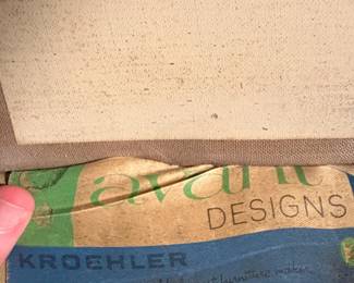 Kroehler Avant Designs Tufted Lounge Chair and Ottoman second image