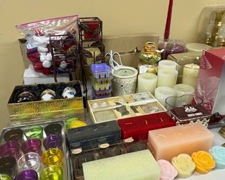 Estate Collection of Decorative Candles and Candle Accessories third image