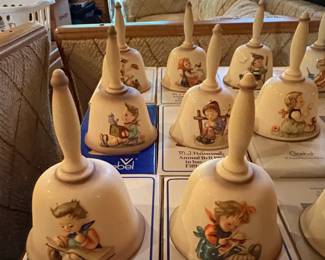 Collection of M.I. Hummel Annual Bells second image