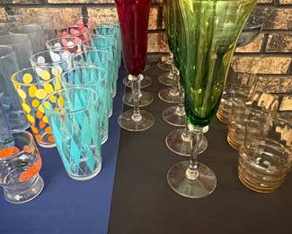 Vintage MidCentury Assorted Glassware Collection third image