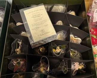 The Bradford Editions On Wings of Light Fairy Ornament Collection second image