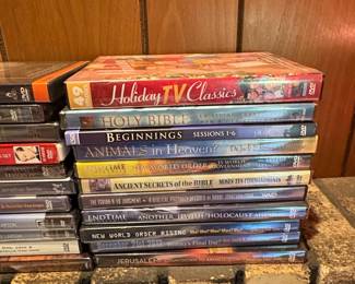 Large Collection of Religious, Inspirational, and Classic Music DVDs and CDs third image