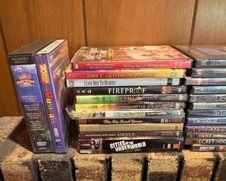 Large Collection of Religious, Inspirational, and Classic Music DVDs and CDs