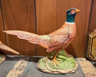 Vintage MidCentury Ceramic and Wood Wildlife Figurine Assortment