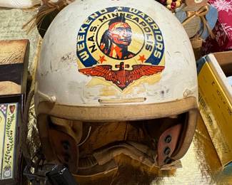 Vintage US Navy H Flight Helmet second image