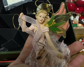 The Bradford Editions On Wings of Light Fairy Ornament Collection third image