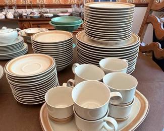 Hearthside Water Colors Dawn Stoneware Dinnerware Set