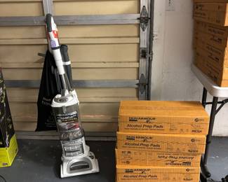 Cases of alcohol prep pads