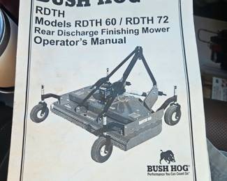 Bush Hog RDTH Finishing Mower (fits the Mahindra)