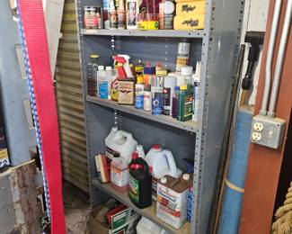 Various Cleaning Supplies