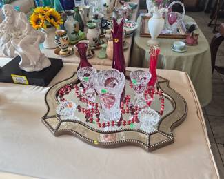 Vintage  Venetian Style mirror 