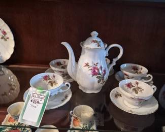 Vintage Heritage Rose tea set (5 set)