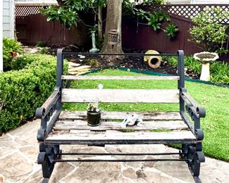 Garden bench